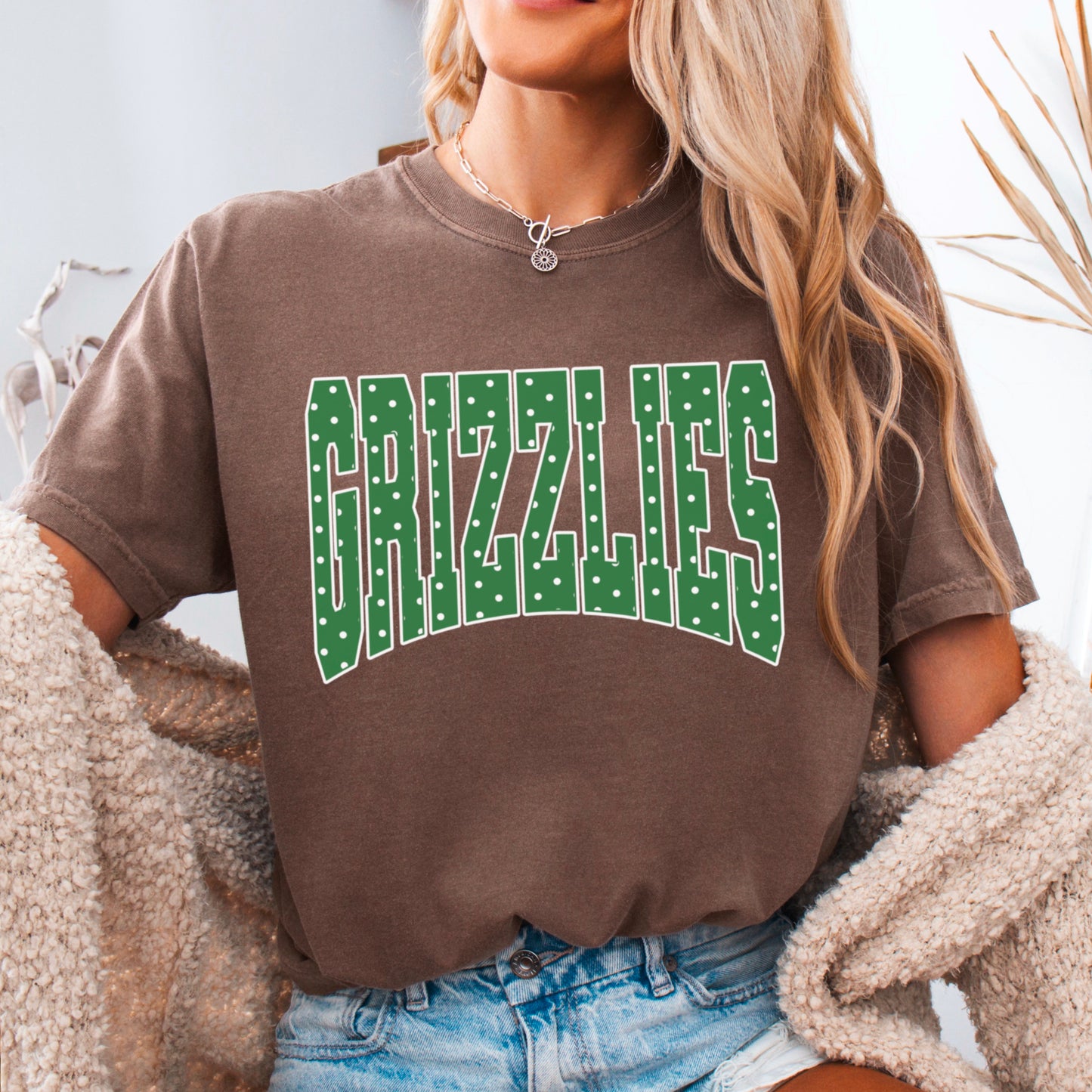 Grizzlies Comfort Color Graphic Tee
