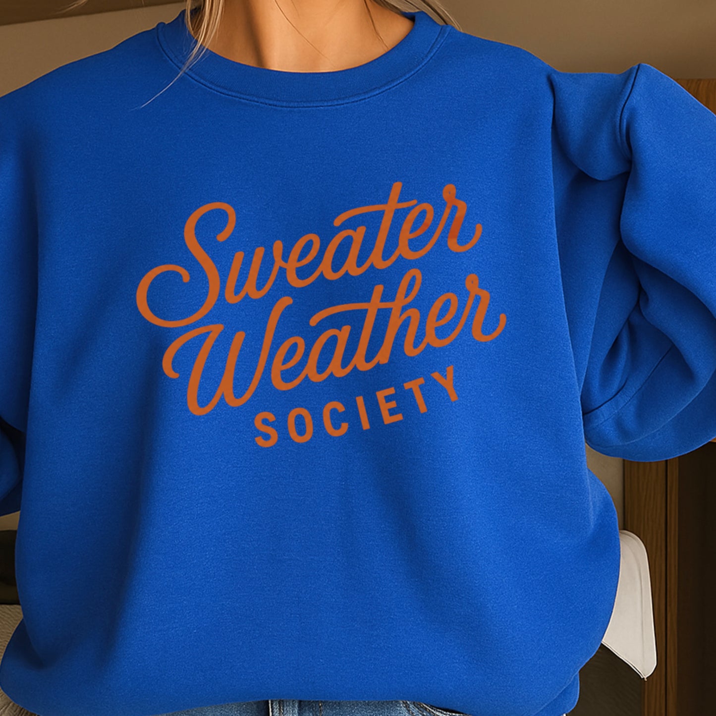 Sweater Weather Society Crewneck Sweatshirt