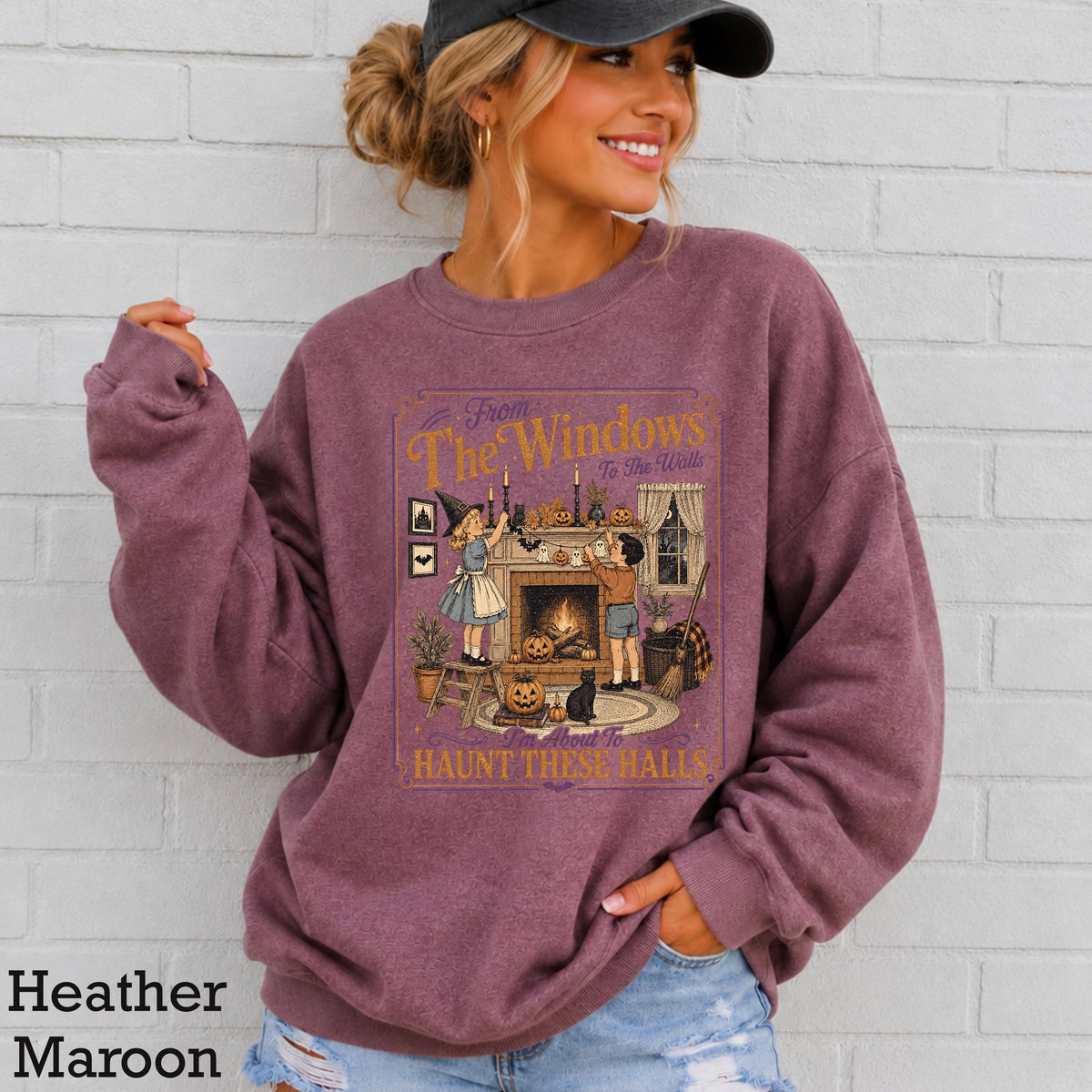 From The Window To The Walls Halloween Sweatshirt