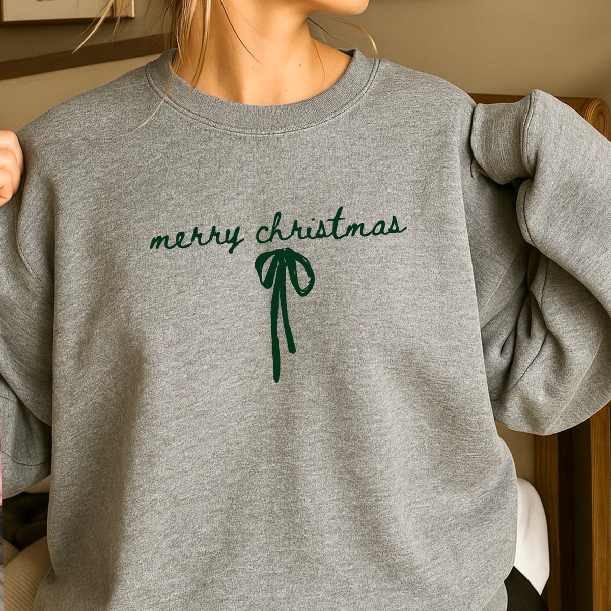 Merry Christmas Crewneck Sweatshirt