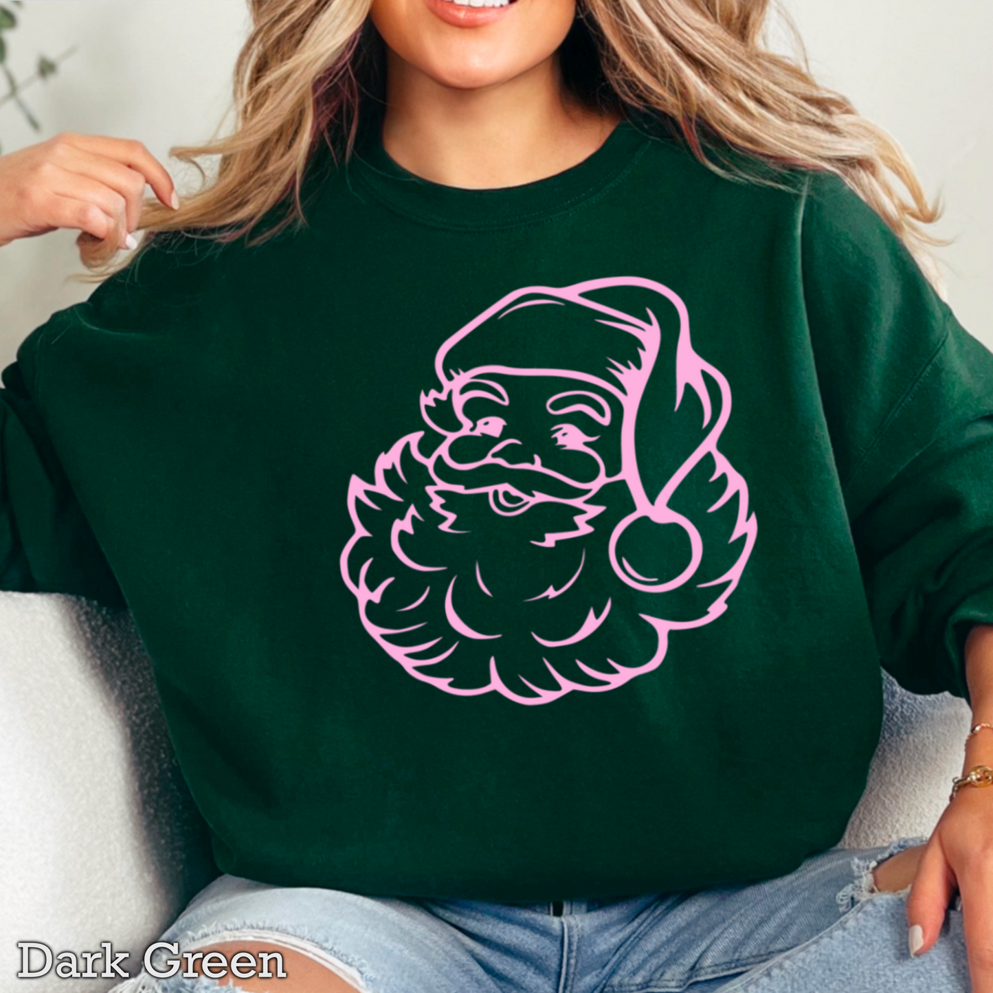 Vintage Santa Crewneck Sweatshirt
