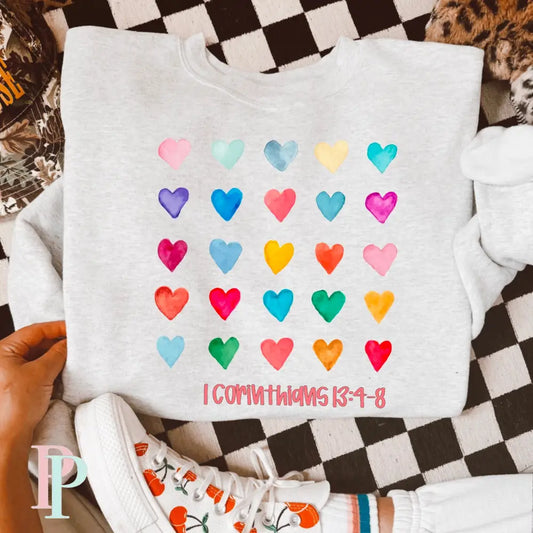 1 Corinthians 13 DTF Transfer