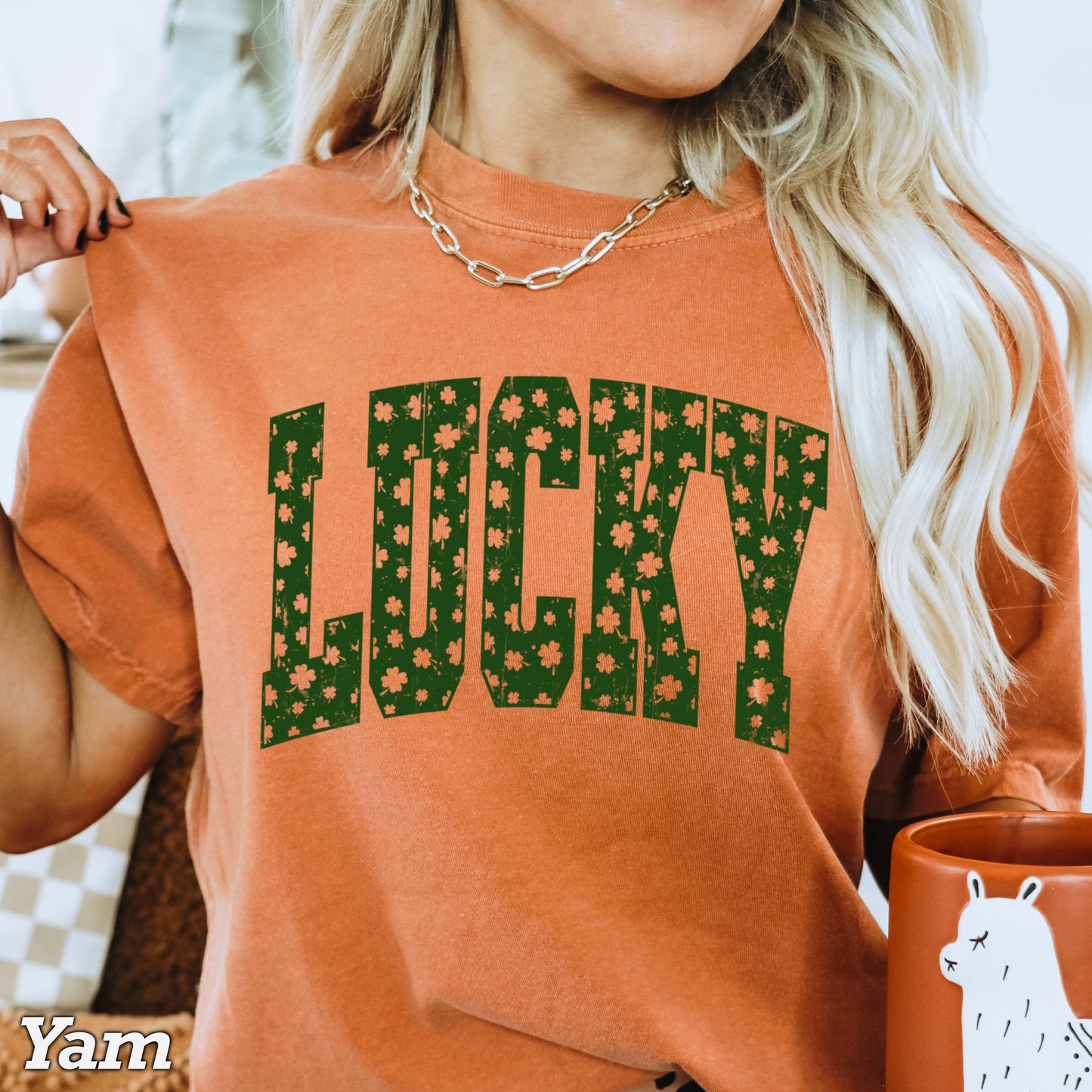 Lucky St. Patrick’s Day Comfort Color Graphic Tee