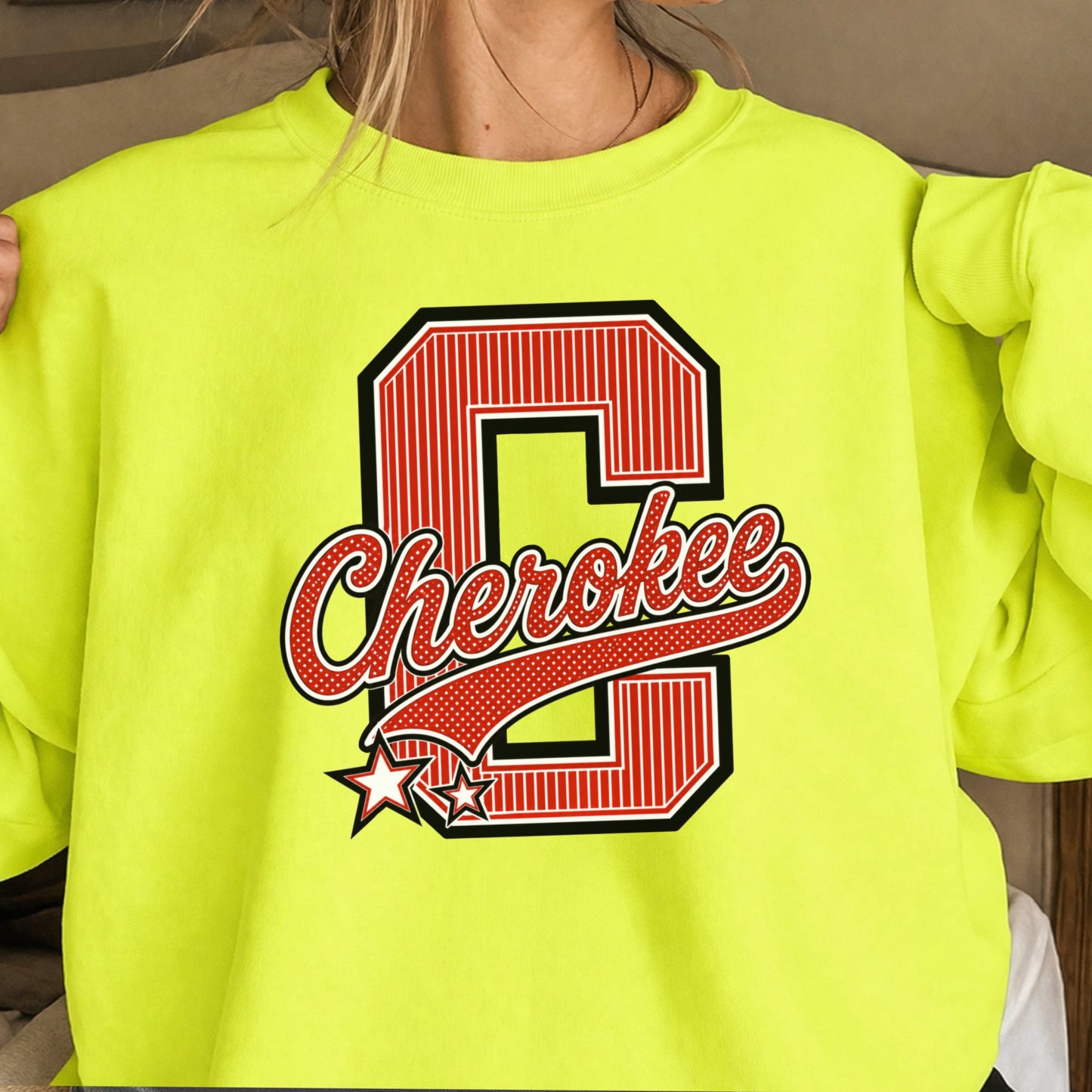 Cherokee Warriors Crewneck Sweatshirt
