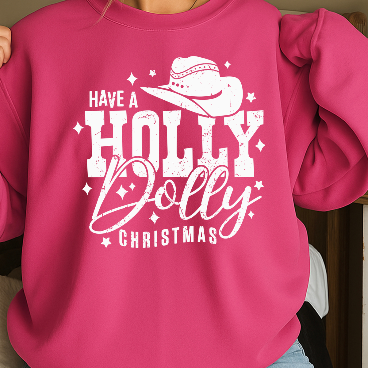 Have A Holly Christmas Crewneck Sweatshirt