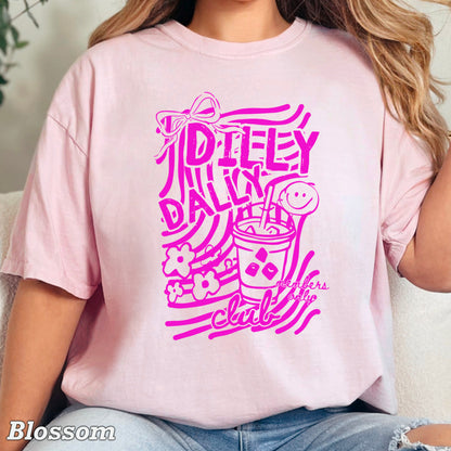 Dilly Dally Club Comfort Color Graphic Tee