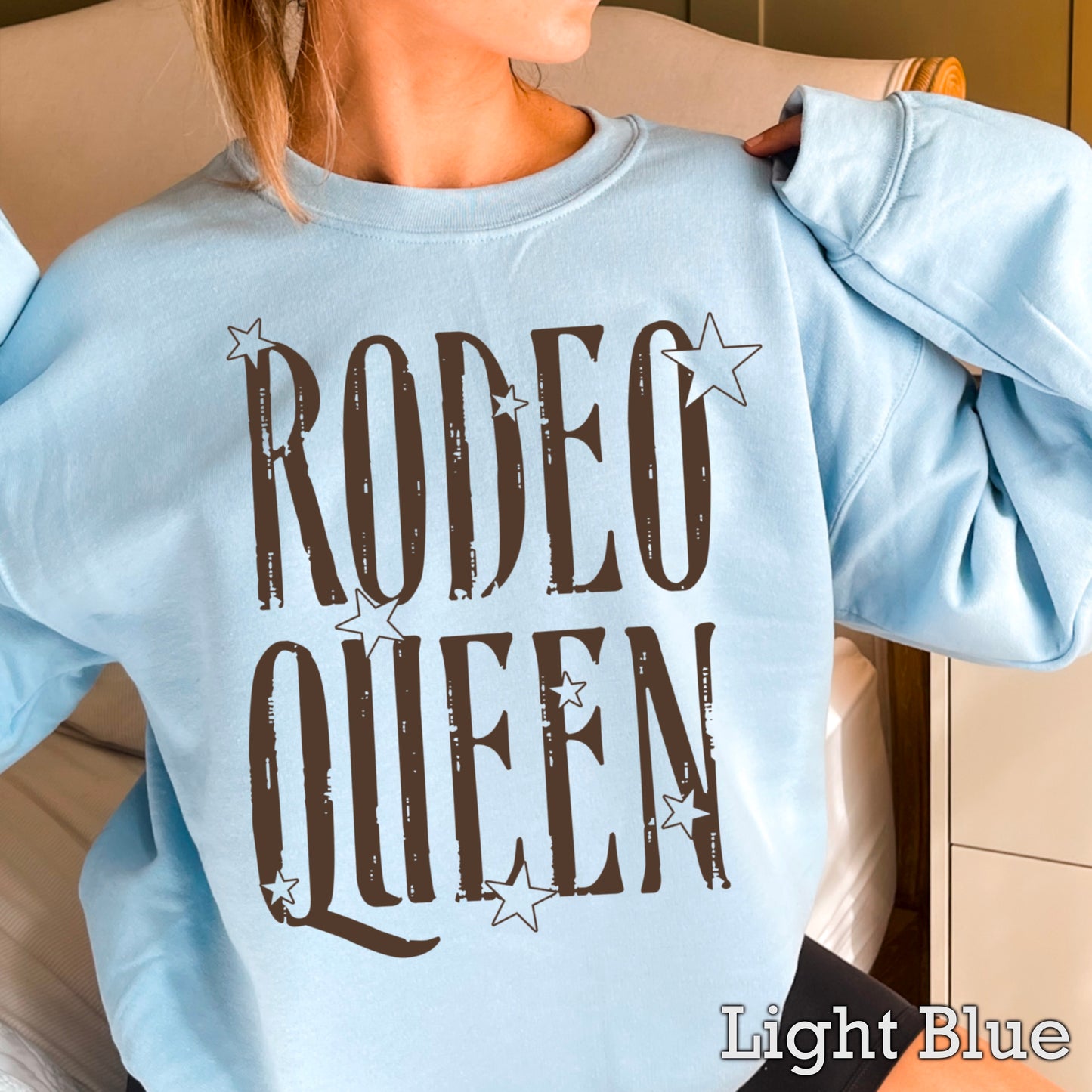 Rodeo Queen Crewneck Sweatshirt
