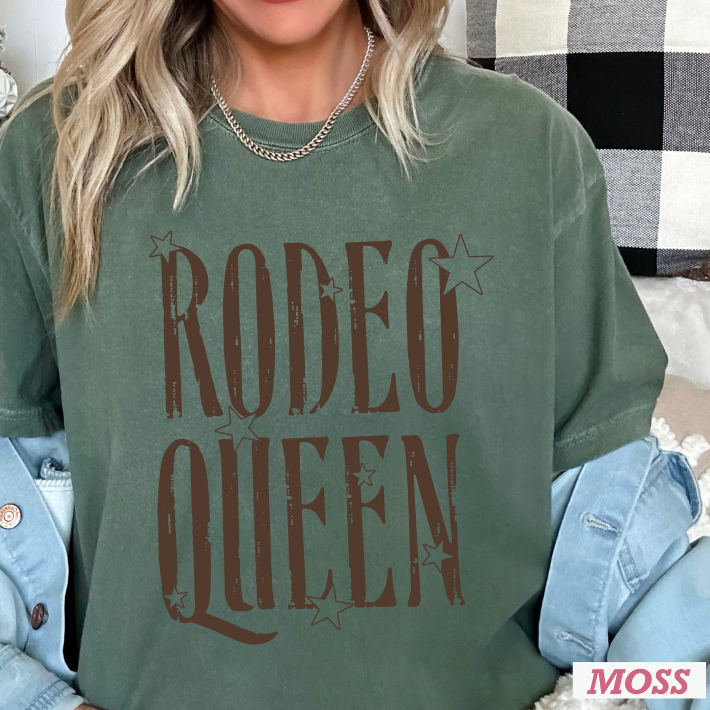 Rodeo Queen Comfort Color Graphic Tee