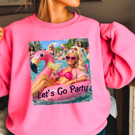 Let’s Go Party Crewneck Sweatshirt