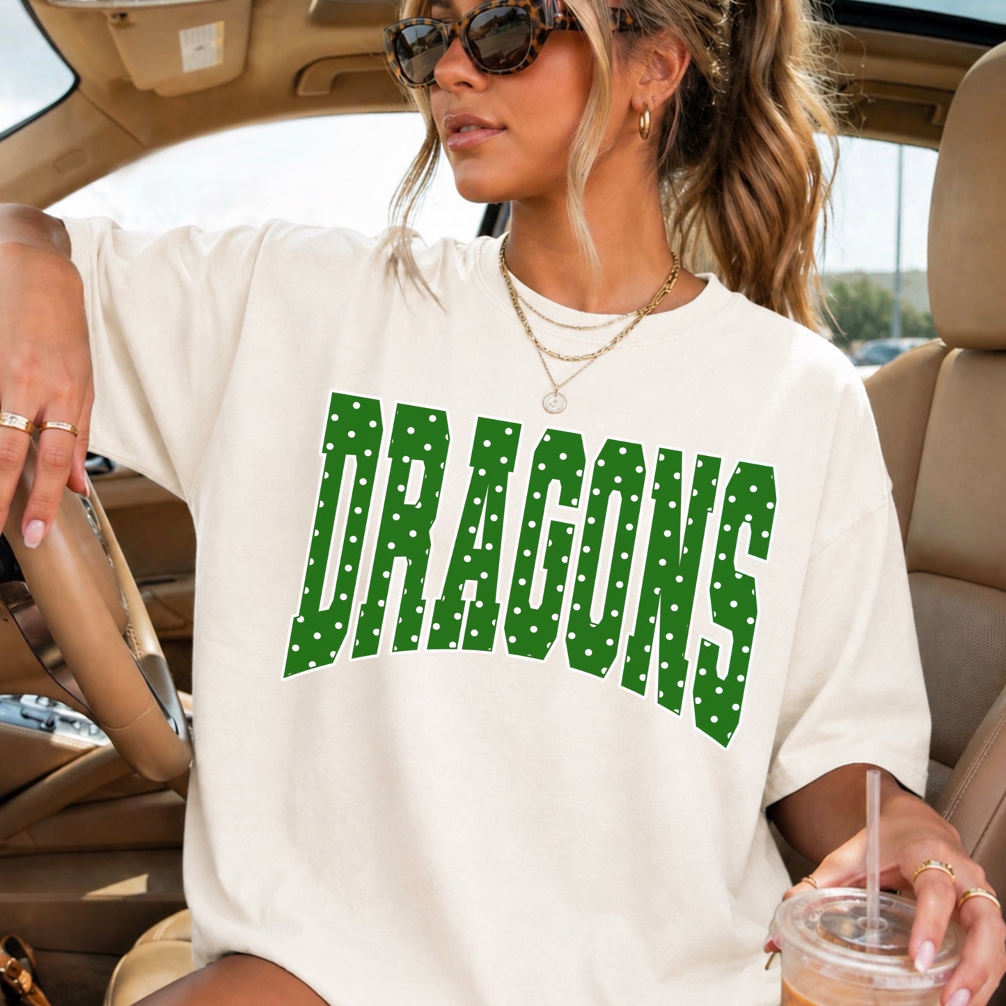 Dragons Comfort Color Graphic Tee