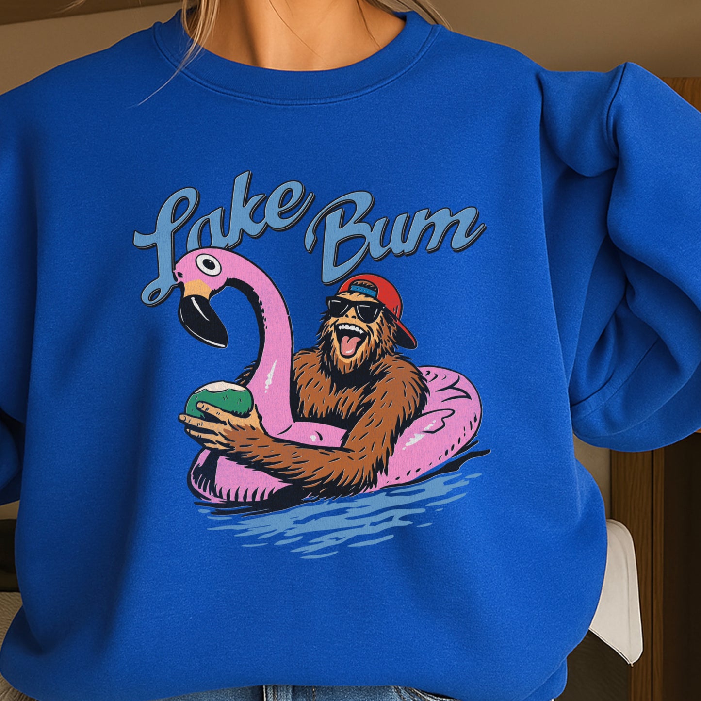 Lake Bum Crewneck Sweatshirt