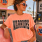 Warriors Comfort Color Graphic Tee