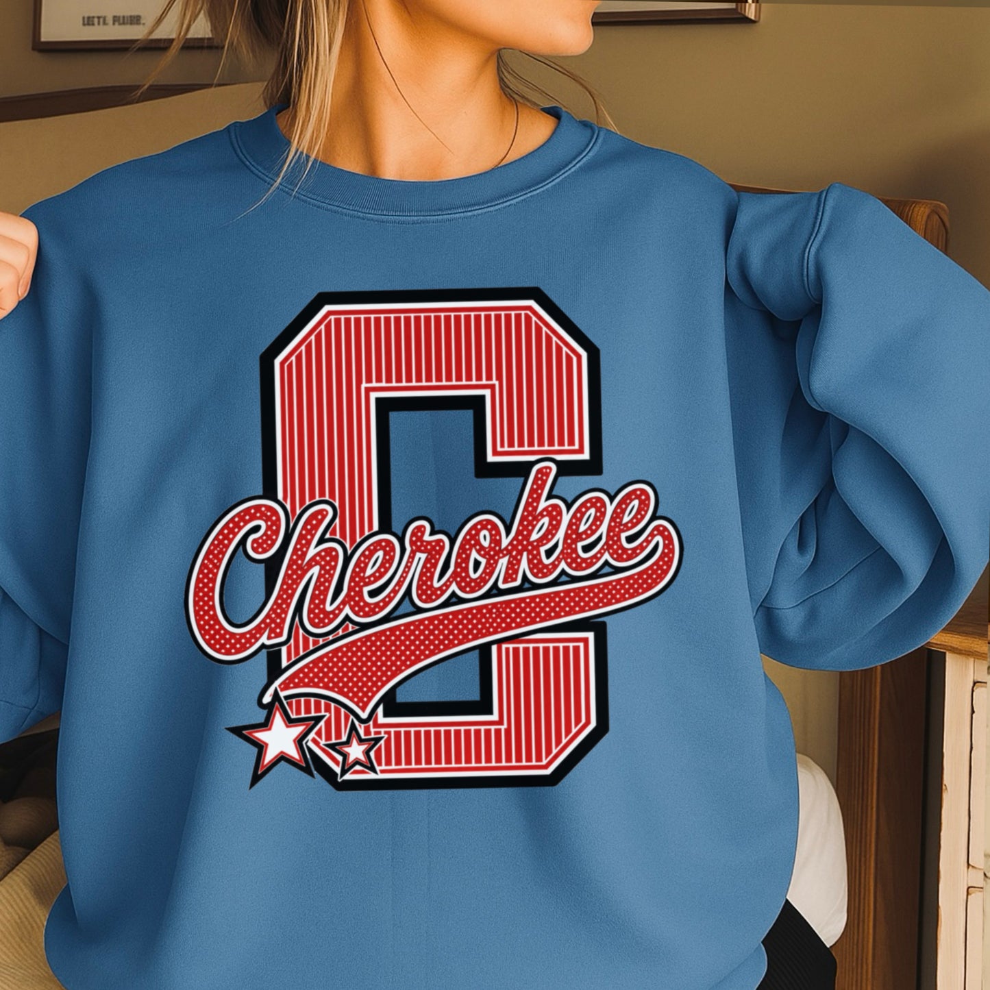 Cherokee Warriors Crewneck Sweatshirt