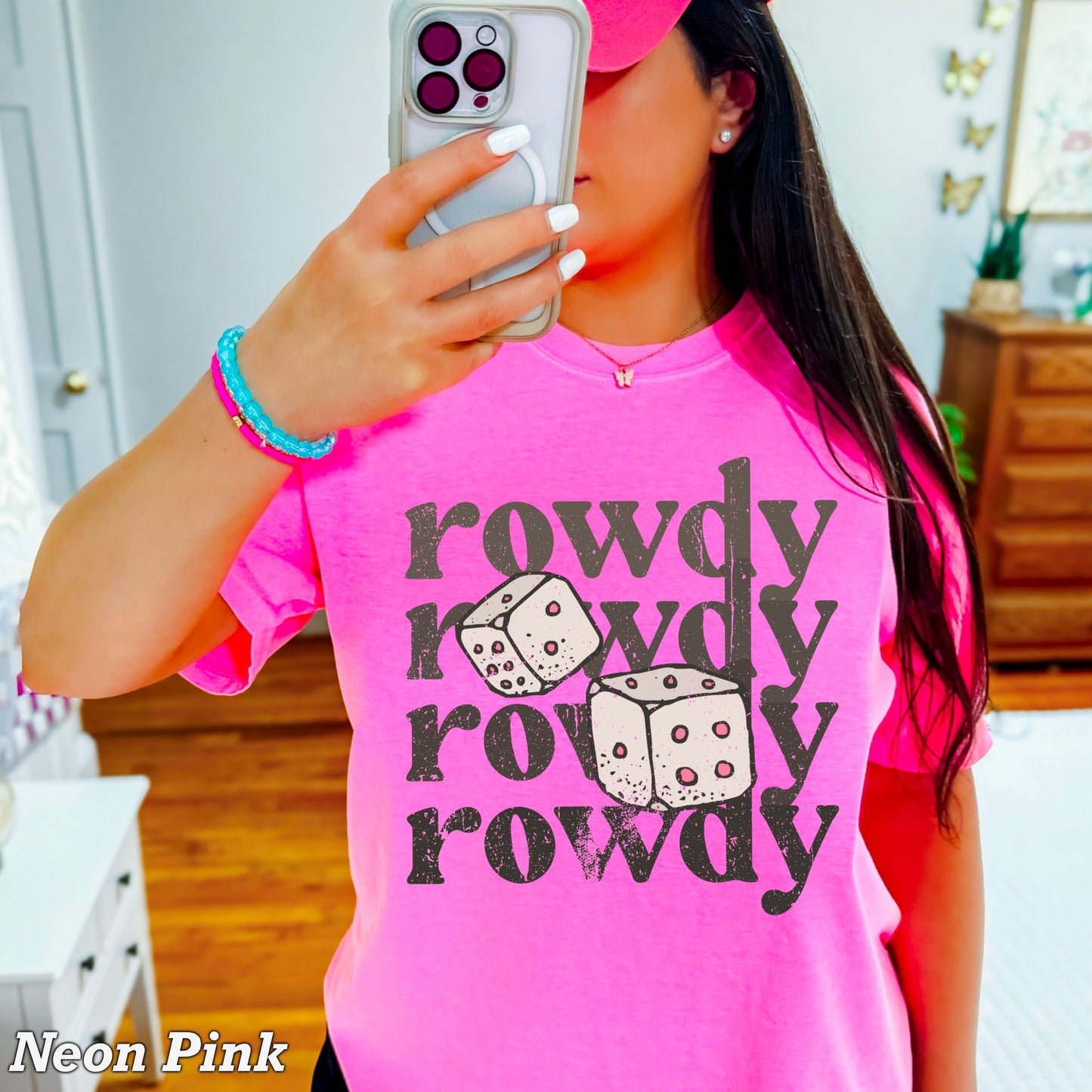 Rowdy Dice Comfort Color Graphic Tee