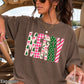 Merry Christmas Comfort Color Graphic Tee