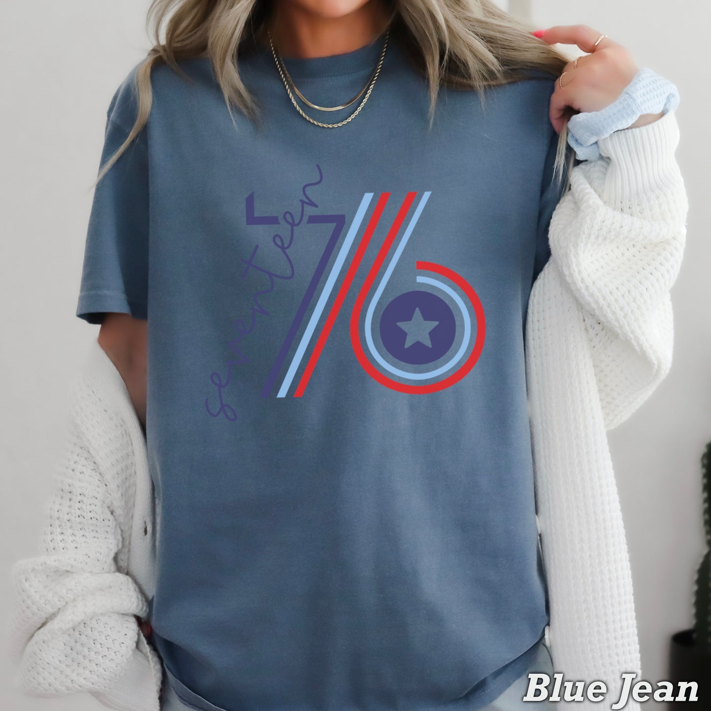 Retro 1776 Comfort Color Graphic Tee