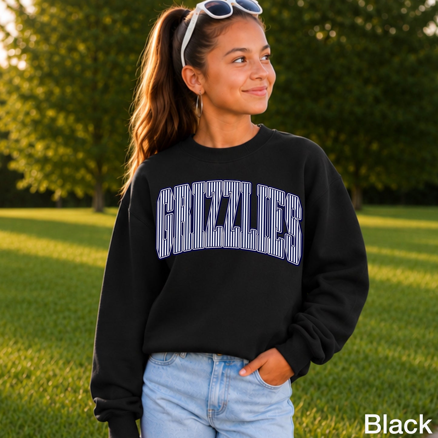 Grizzlies Youth Crewneck Sweatshirt