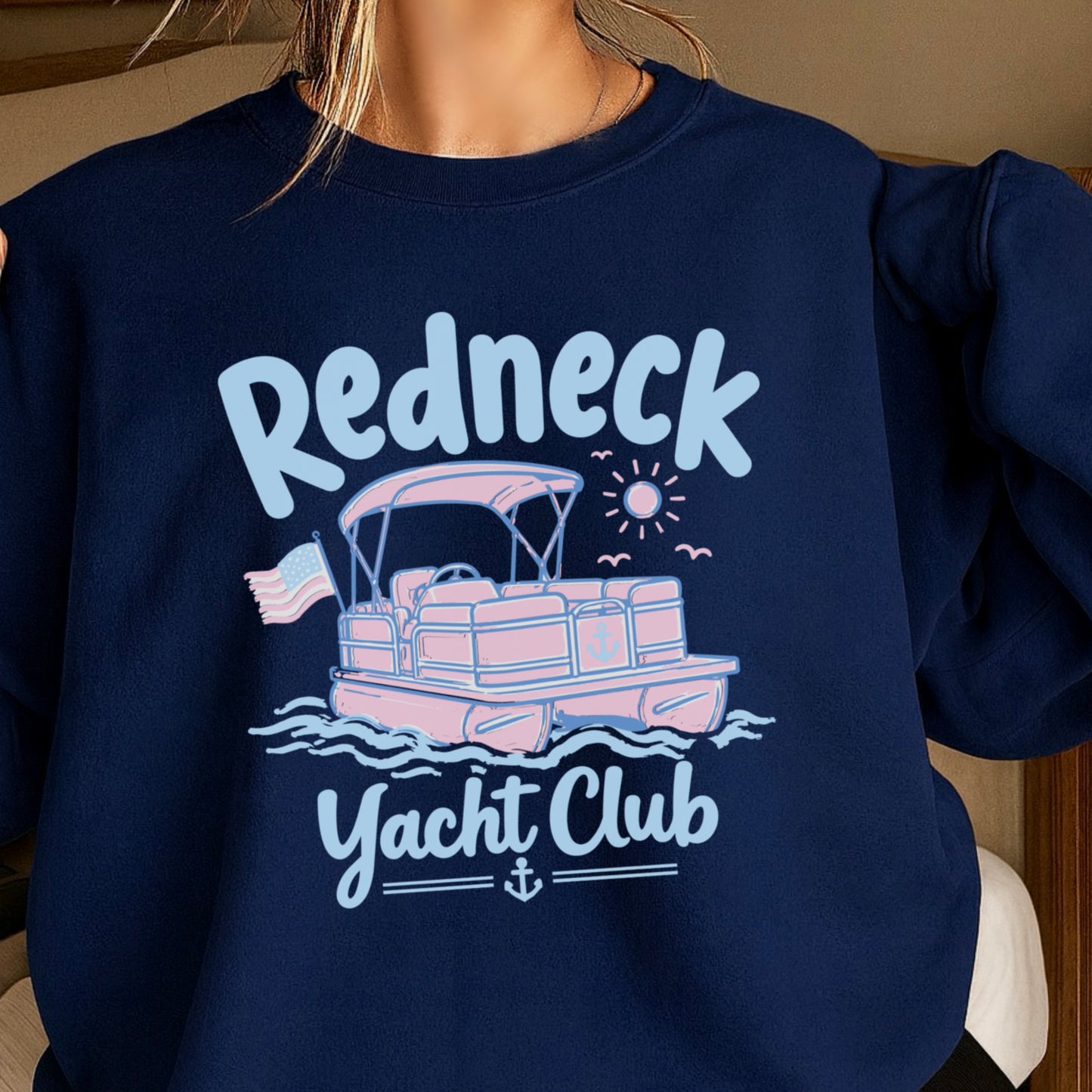 Redneck Yacht Club Crewneck Sweatshirt