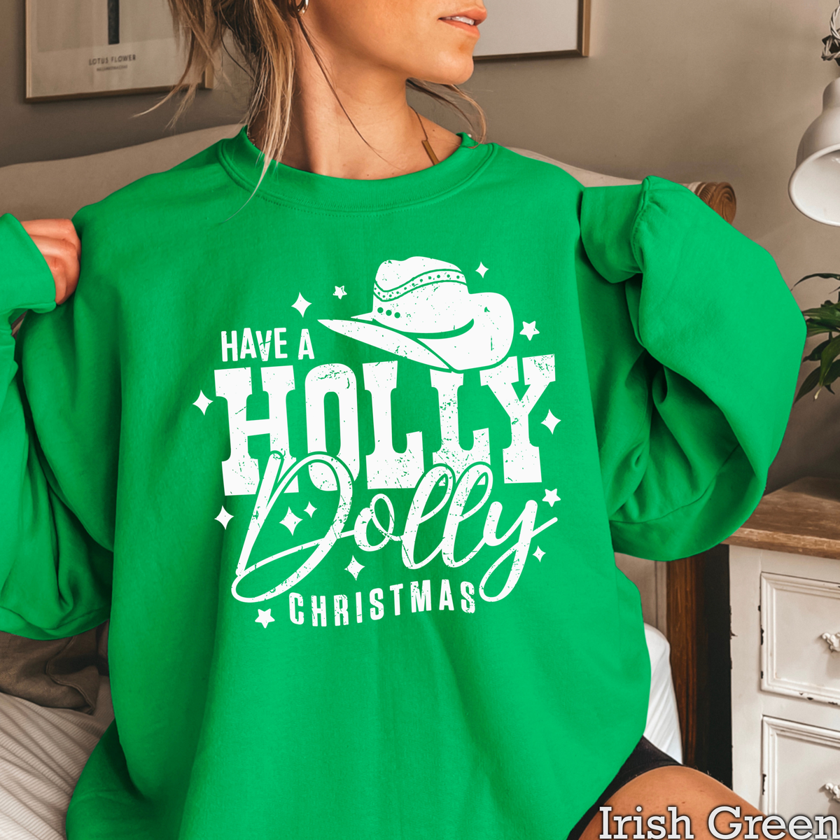 Have A Holly Christmas Crewneck Sweatshirt