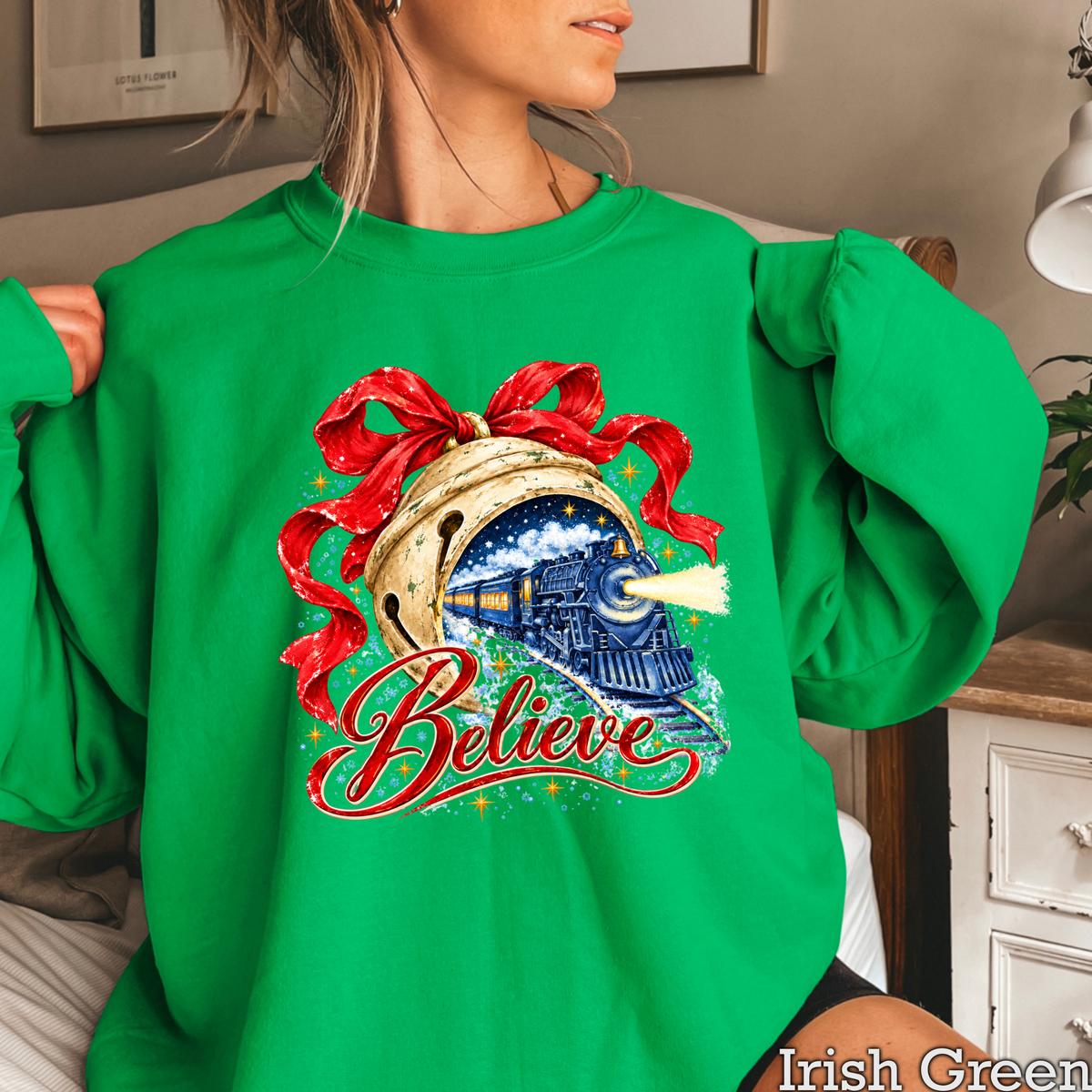Believe Christmas Christmas DTF Transfer