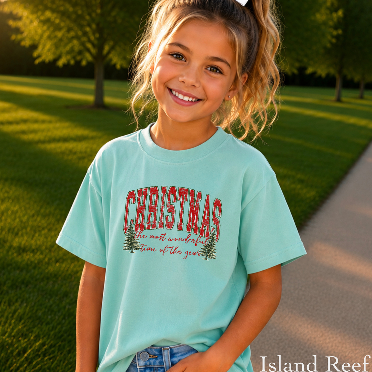 It's The Most Wonderful Time Of The Year Christmas Youth Comfort Color T-Shirt