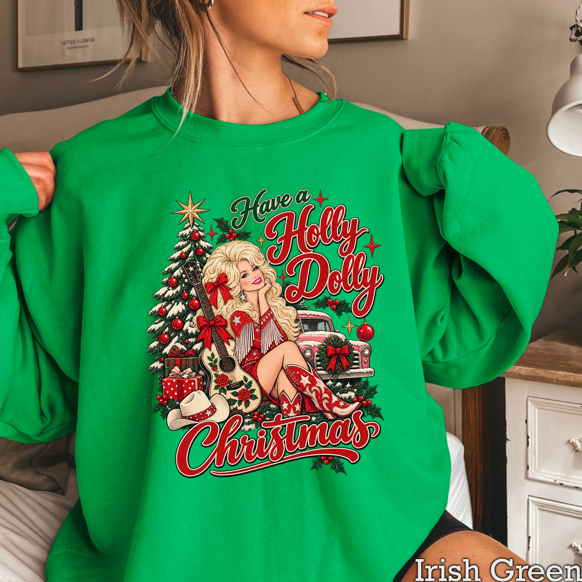 Have A Holly Christmas Crewneck Sweatshirt