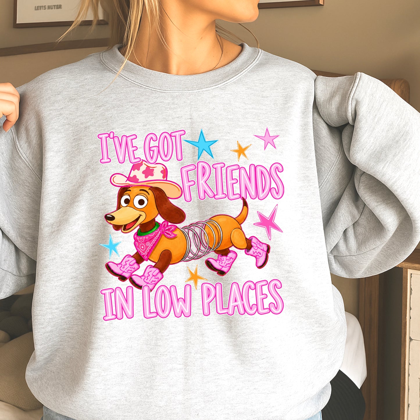 I’ve Got Friends In Low Places Toy Crewneck Sweatshirt