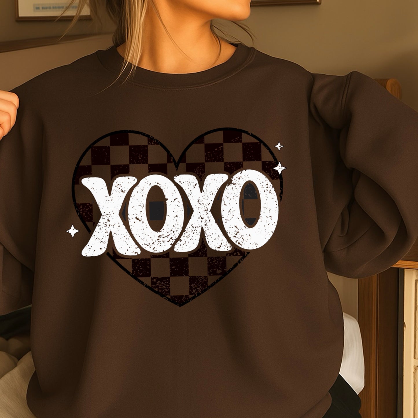 Xoxo Valentine’s Day Crewneck Sweatshirt