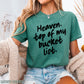 Heaven Top Of My Bucket List Comfort Color Graphic Tee