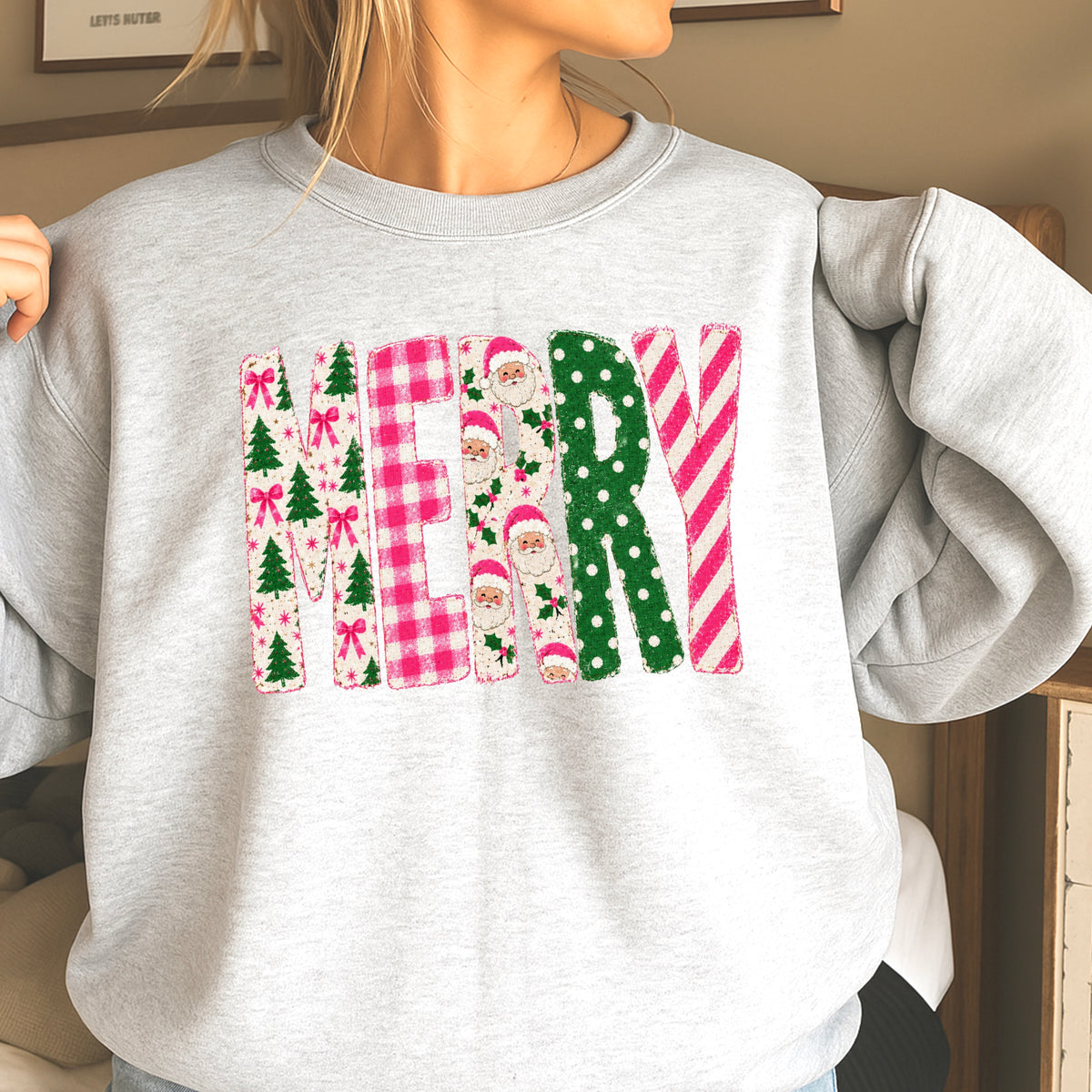Merry Christmas Crewneck Sweatshirt
