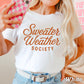 Sweater Weather Society Comfort Color Graphic Tee