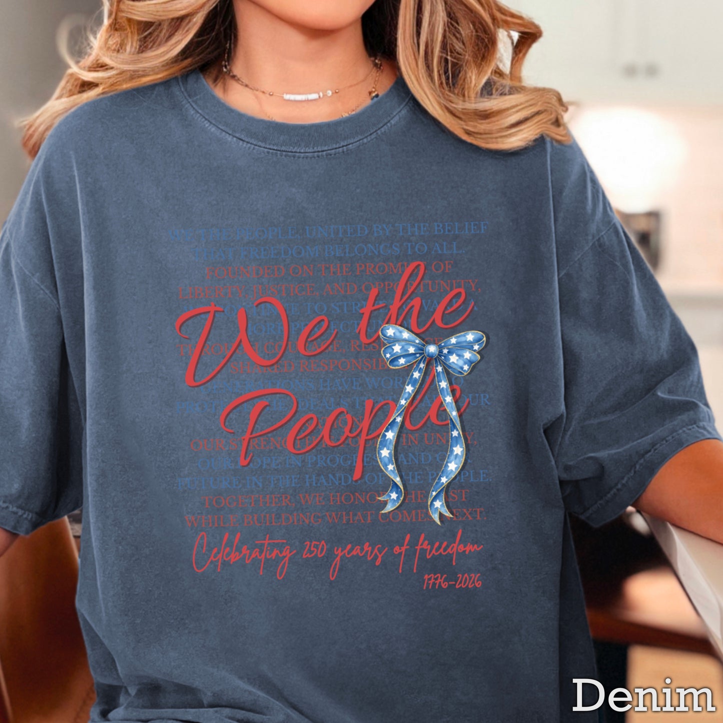 We The People Comfort Color Graphic Tee