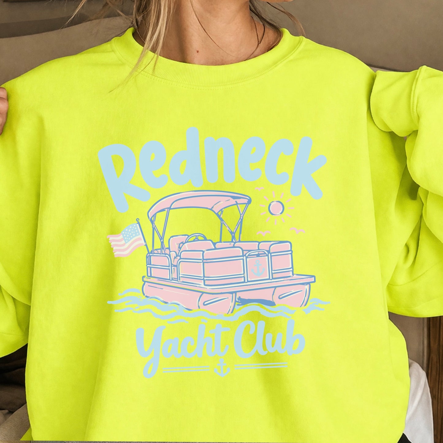 Redneck Yacht Club Crewneck Sweatshirt