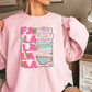 Fa La La Graphic Crewneck Sweatshirt