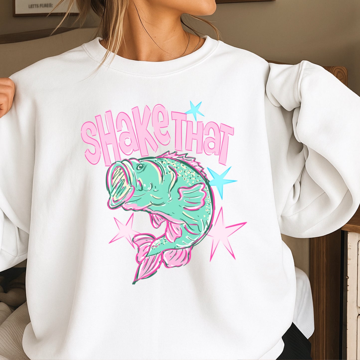 Shake That Bass Crewneck Sweatshirt