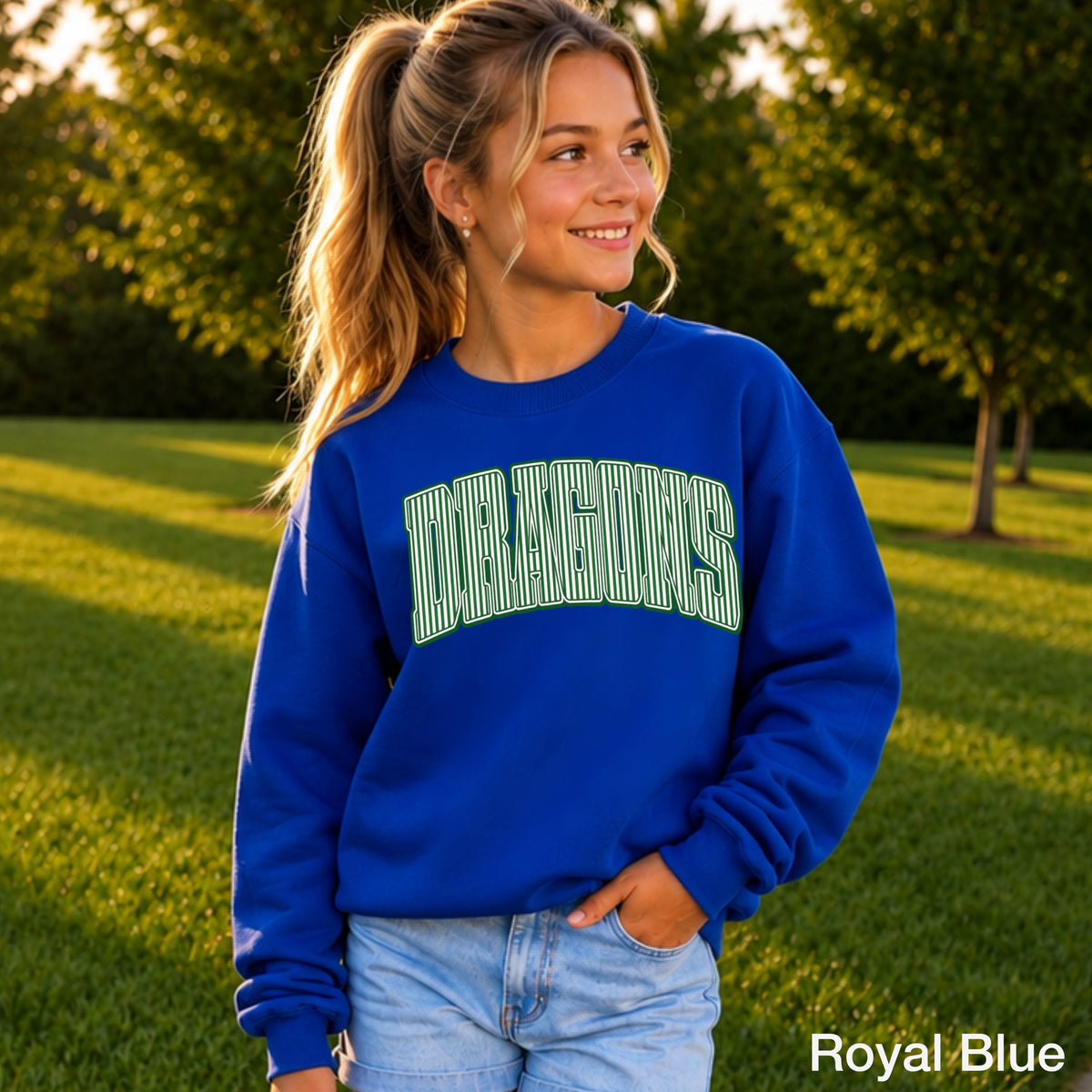 Dragons Youth Crewneck Sweatshirt