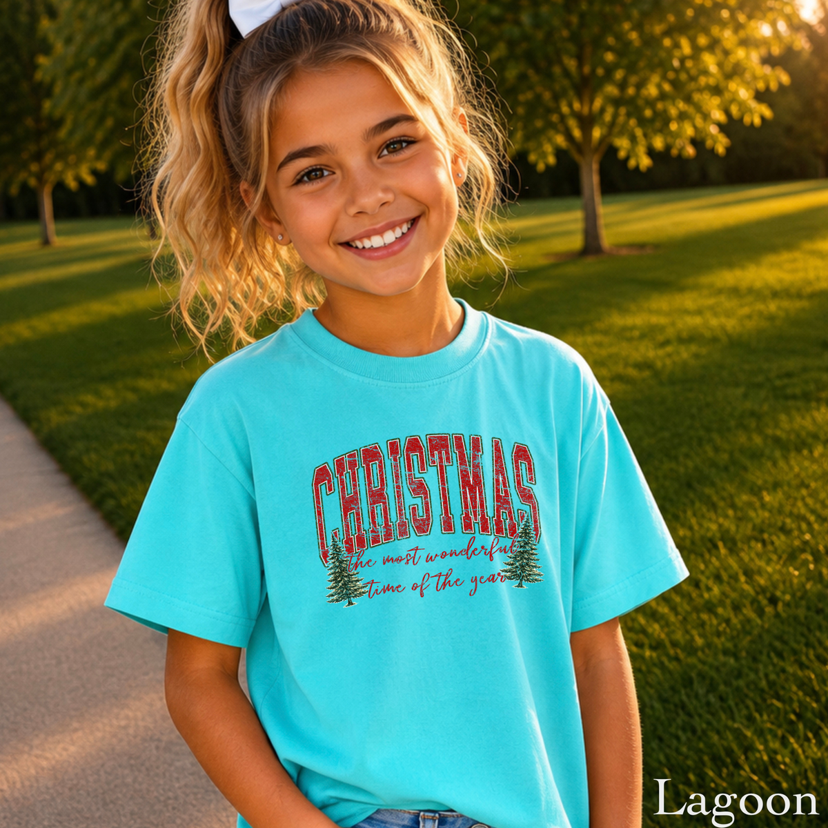 It's The Most Wonderful Time Of The Year Christmas Youth Comfort Color T-Shirt