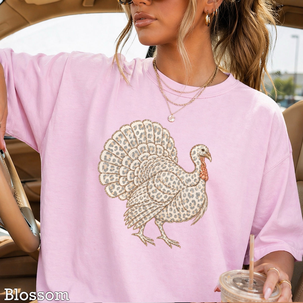 Turkey Thanksgiving Comfort Color Graphic Tee