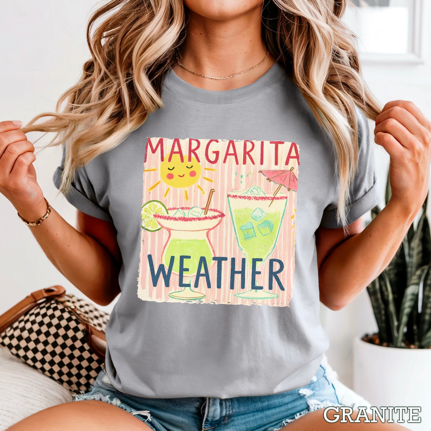 Margarita Weather Comfort Color Graphic Tee