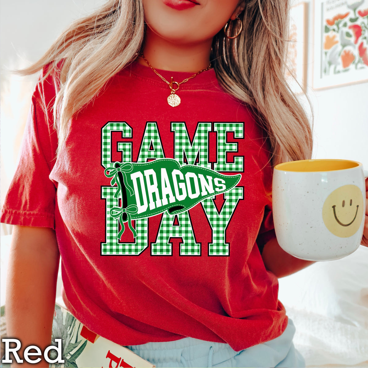 Dragons Comfort Color Graphic Tee