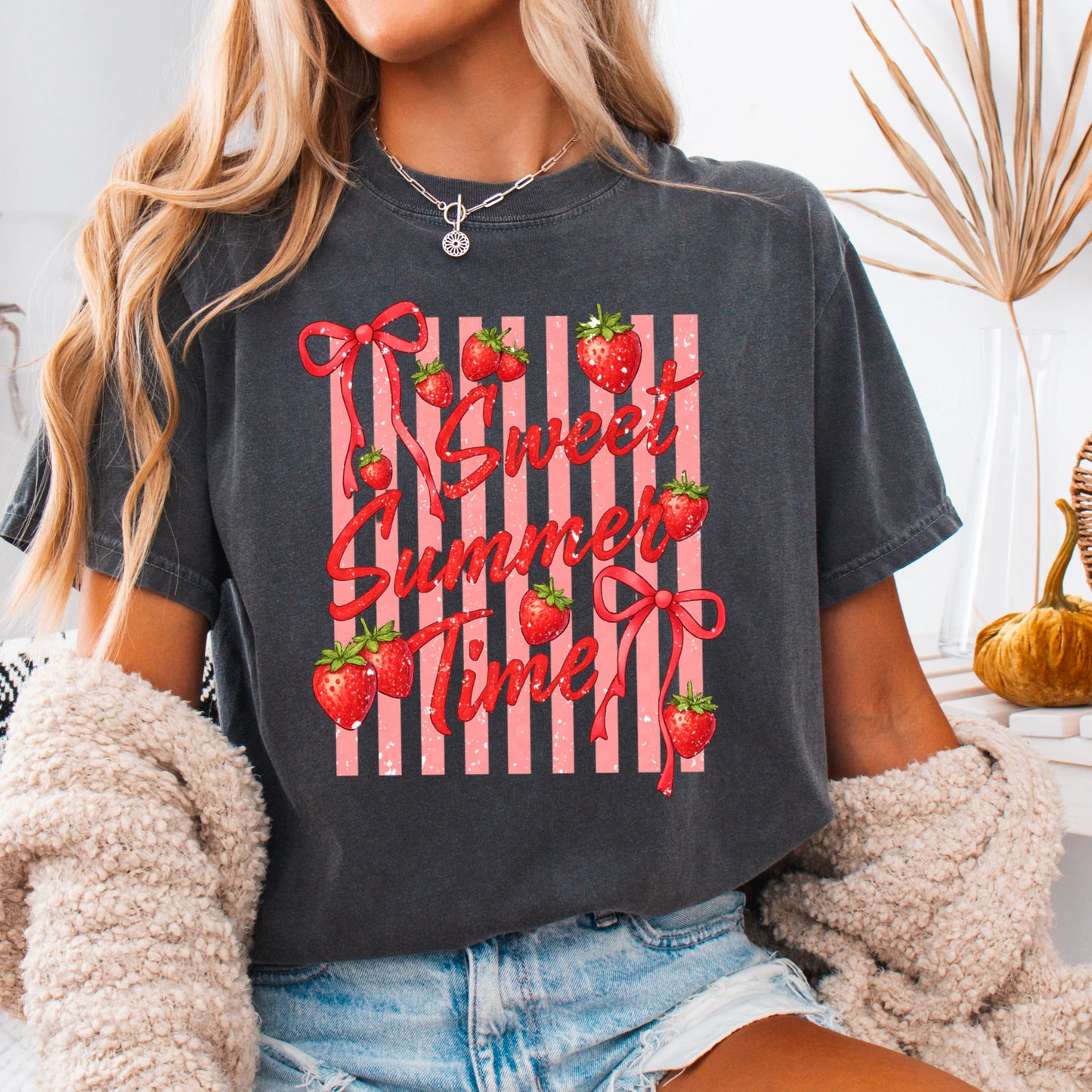 Sweet Summertime Comfort Color Graphic Tee