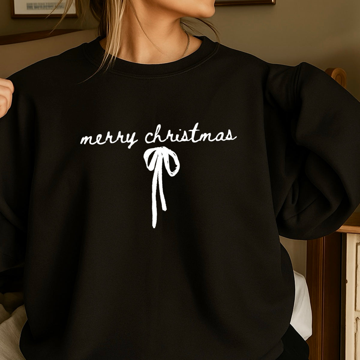 Merry Christmas Crewneck Sweatshirt