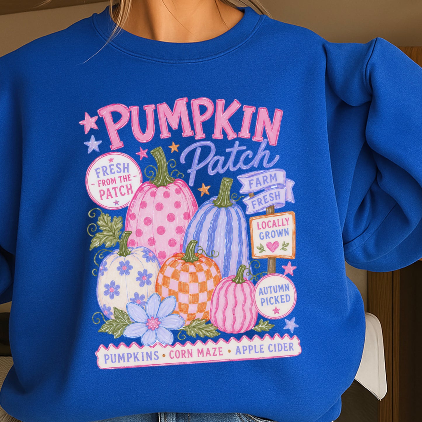 Pumpkin Patch Crewneck Sweatshirt