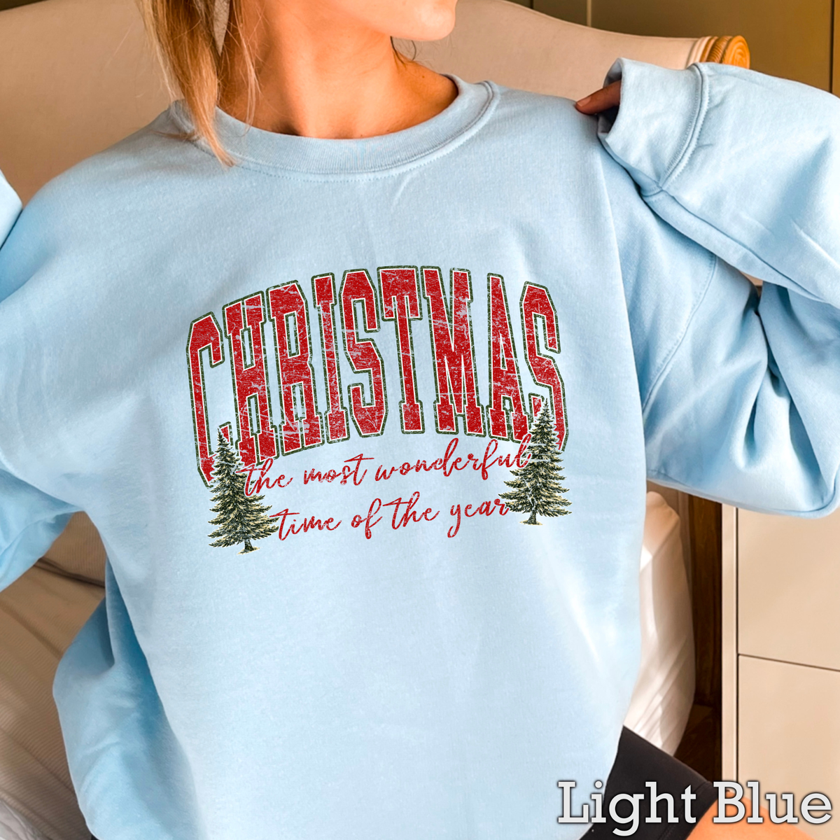 The Most Wonderful Time Of The Year Christmas Crewneck Sweatshirt