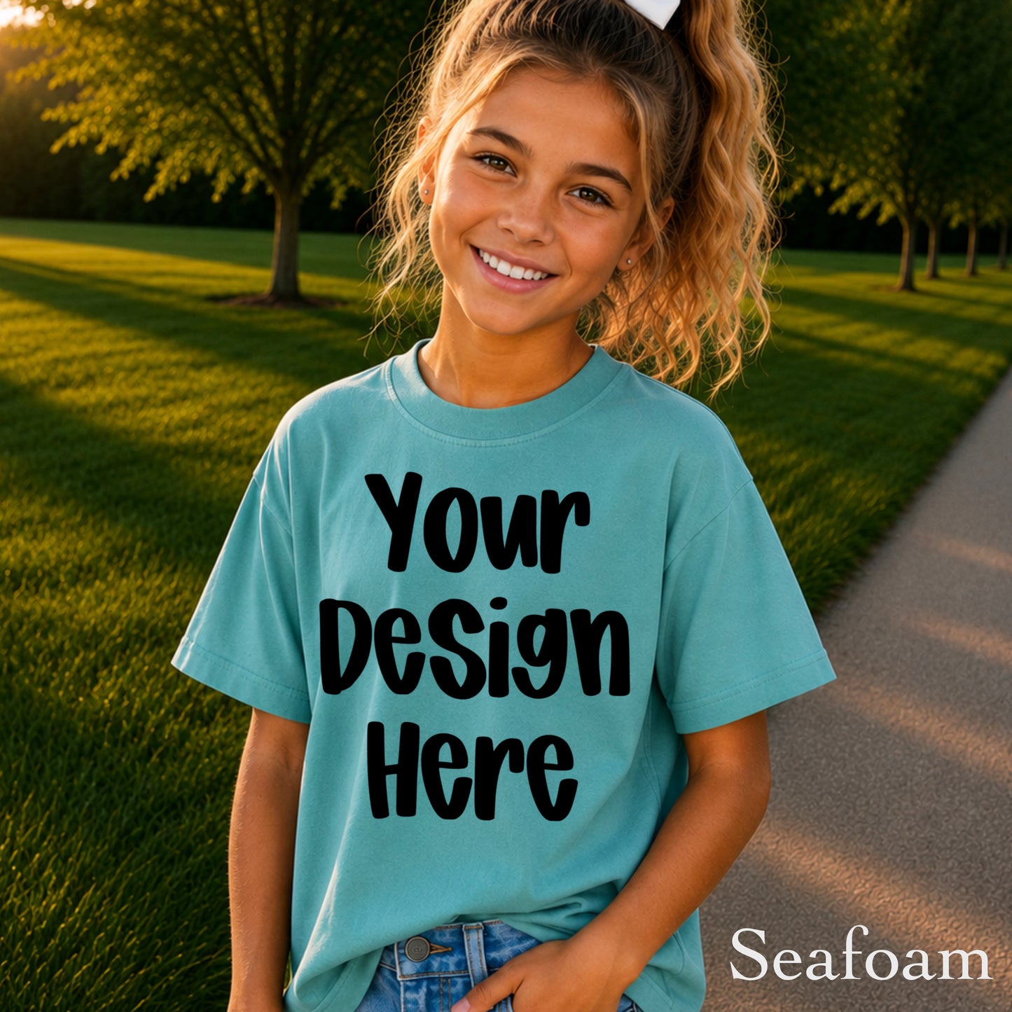 Custom Youth Print On Demand Comfort Color T-Shirt