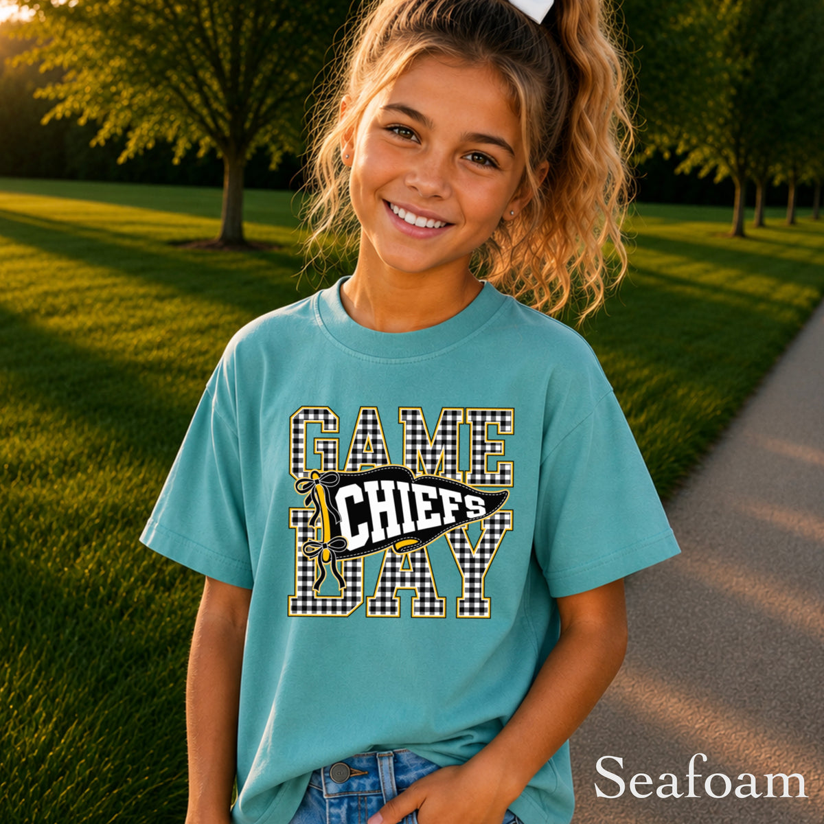 Chiefs Youth Comfort Color T-Shirt