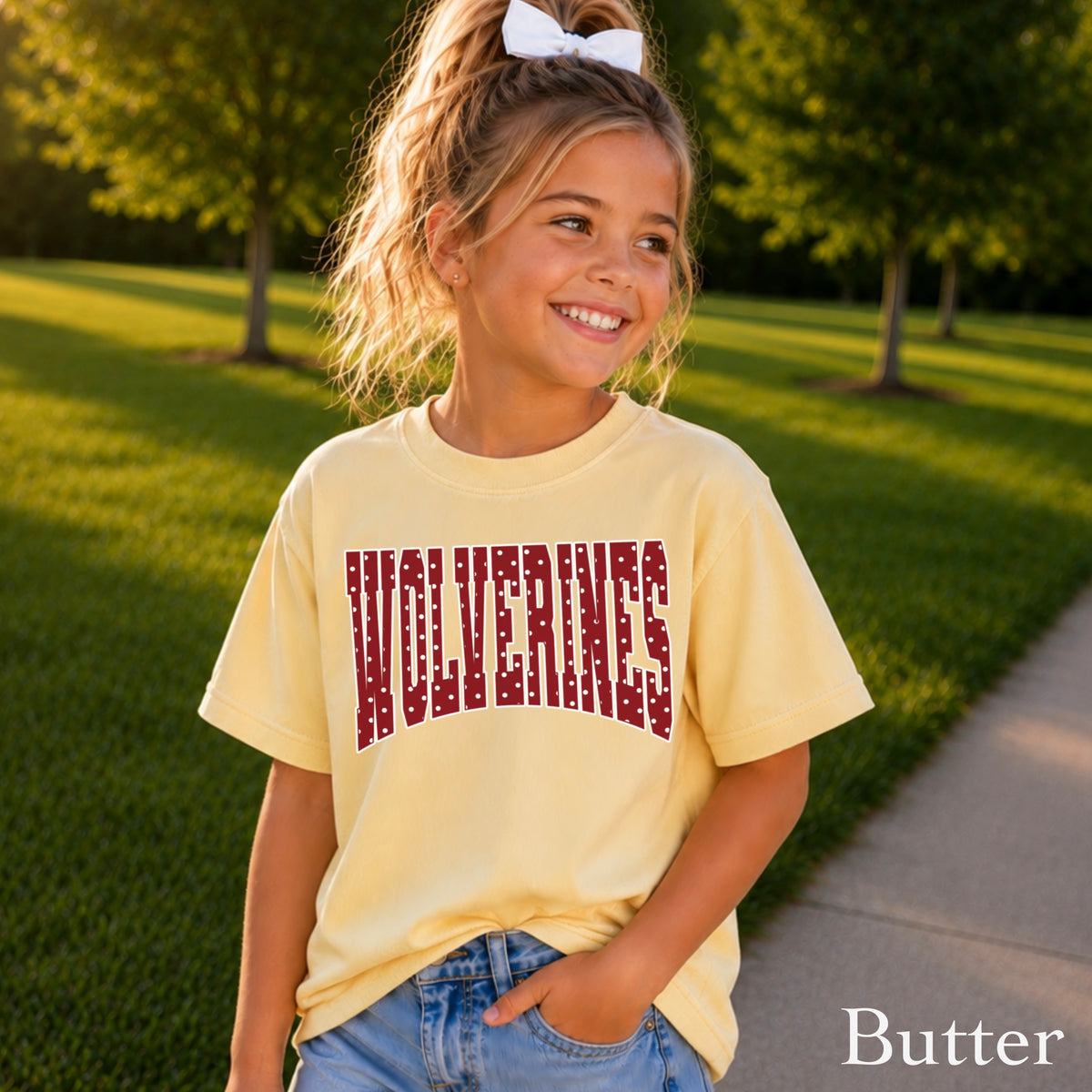 Wolverines Youth Comfort Color T-Shirt
