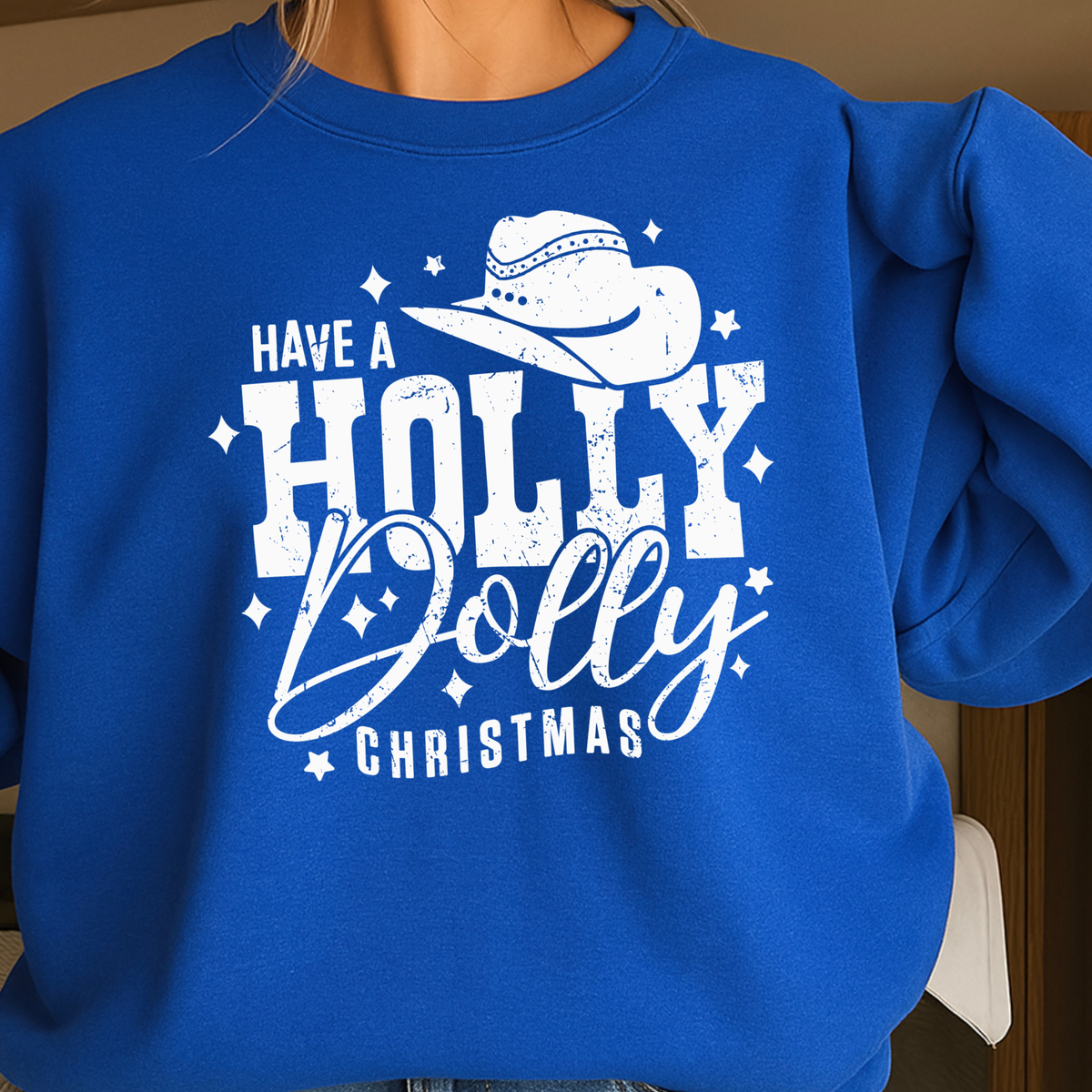 Have A Holly Christmas Crewneck Sweatshirt