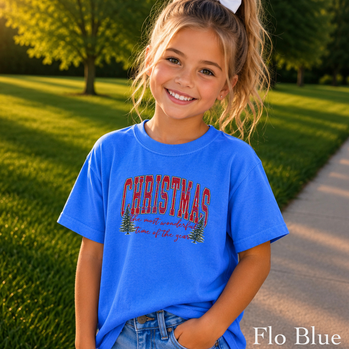 It's The Most Wonderful Time Of The Year Christmas Youth Comfort Color T-Shirt