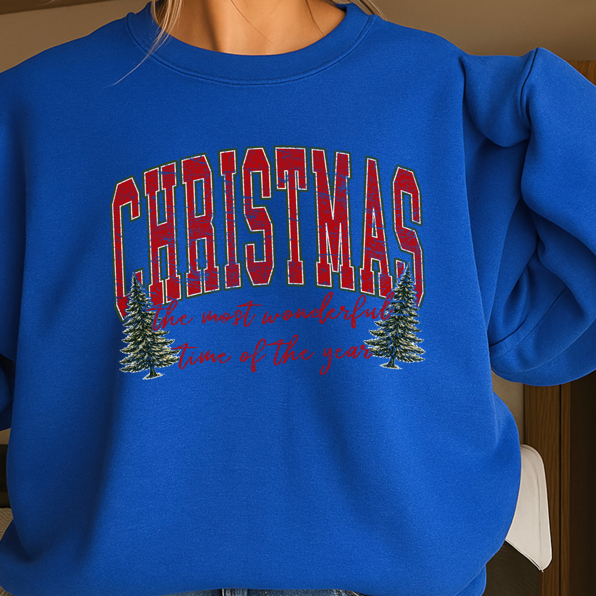 The Most Wonderful Time Of The Year Christmas Crewneck Sweatshirt